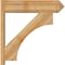 Ekena Millwork Westlake Rough Sawn Arts and Crafts Outlooker, Western Red Cedar, 8"W x 32"D x 32"H OUT08X32X32WTL03RWR - alternate 4